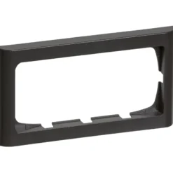 LK Fuga Softline 63 ramme, 2 modul, vandret, koksgrå
