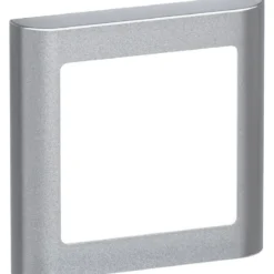 LK Fuga Soft 63 ramme, 1 modul, metallic