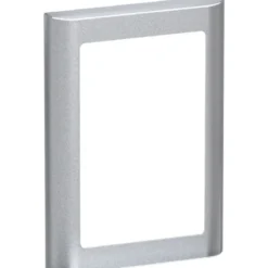 LK Fuga Soft 63 ramme, 1,5 modul, metallic