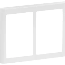 LK Fuga Soft 63 ramme, 2x1,5 modul, hvid
