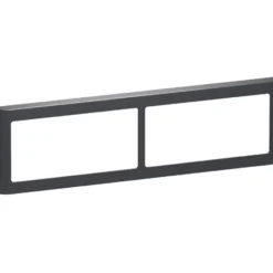 LK Fuga Soft 63 ramme, 2x2 modul, koksgrå