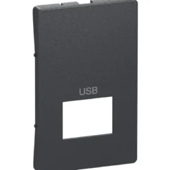 LK Fuga tangent for USB 3.0 udtag, koksgrå