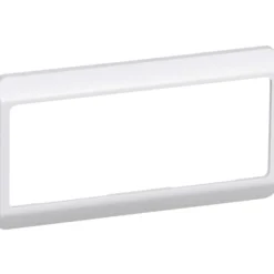 LK Opus 66 ramme, 2 modul, vandret, hvid