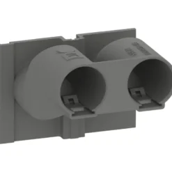 LK z-tud 2xØ16 mm for indmurings- og indstøbningsdåser