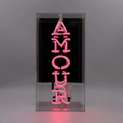 Locomocean Amour neonskilt, klar