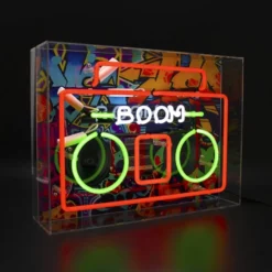Locomocean Bom Box neonskilt