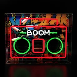 Locomocean Bom Box neonskilt