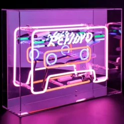 Locomocean Cassette neonskilt