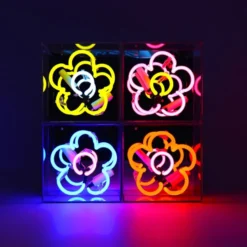 Locomocean Daisy neonskilt, gul