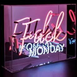 Locomocean Fuck Monday neonskilt