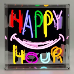 Locomocean Happy Hour neonskilt