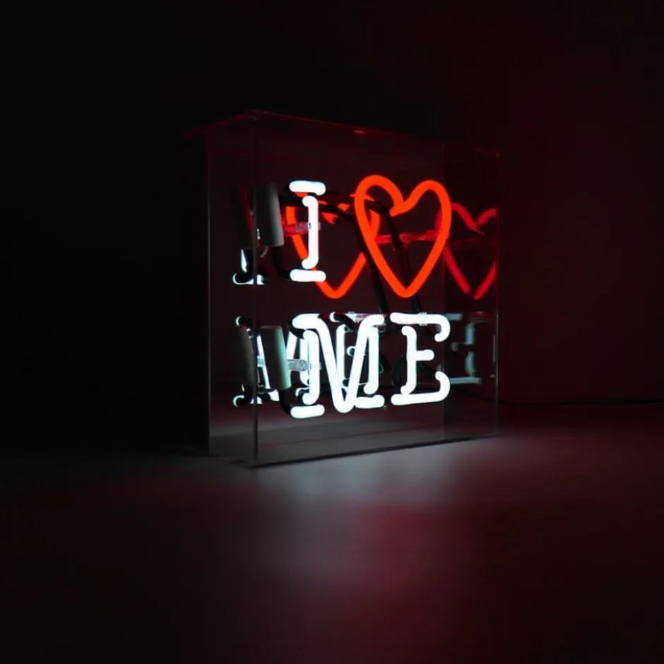 Locomocean I Love Me neonskilt