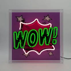 Locomocean Wow neonskilt