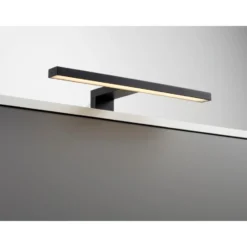 Loevschall NextGen spejllampe, sort, 50 cm