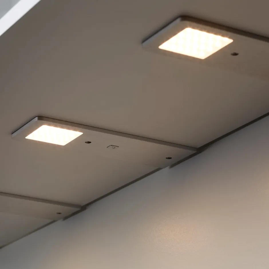 Loevschall Stella møbelspots m/on-off-dim, 3-kit/aluminium