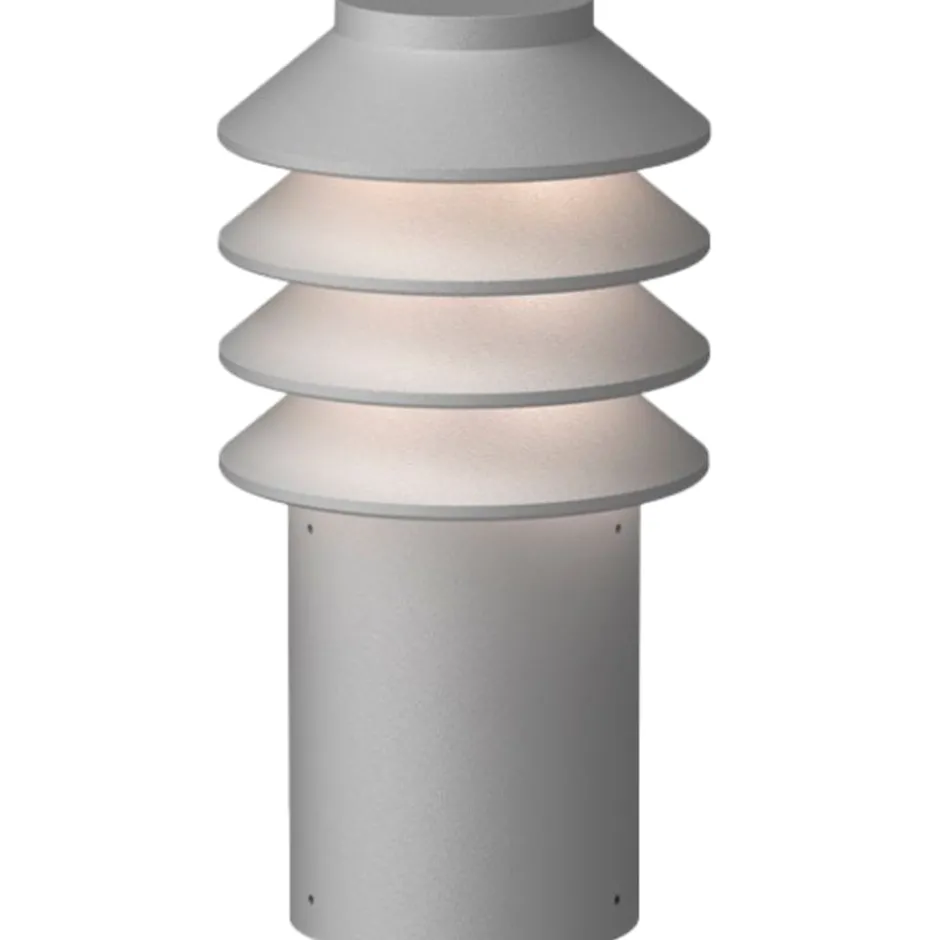 Louis Poulsen Bysted Garden havelampe, 2700K, base, aluminium, lav