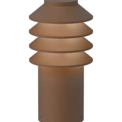 Louis Poulsen Bysted Garden havelampe, 2700K, spyd, corten, lav
