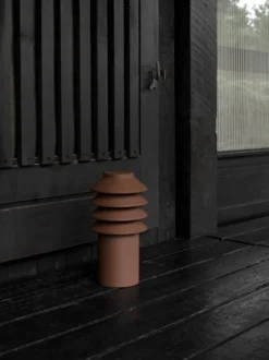 Louis Poulsen Bysted Garden havelampe, 3000K, anker, corten, lav