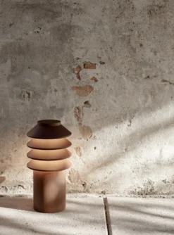 Louis Poulsen Bysted Garden havelampe, 3000K, spyd, corten, lav