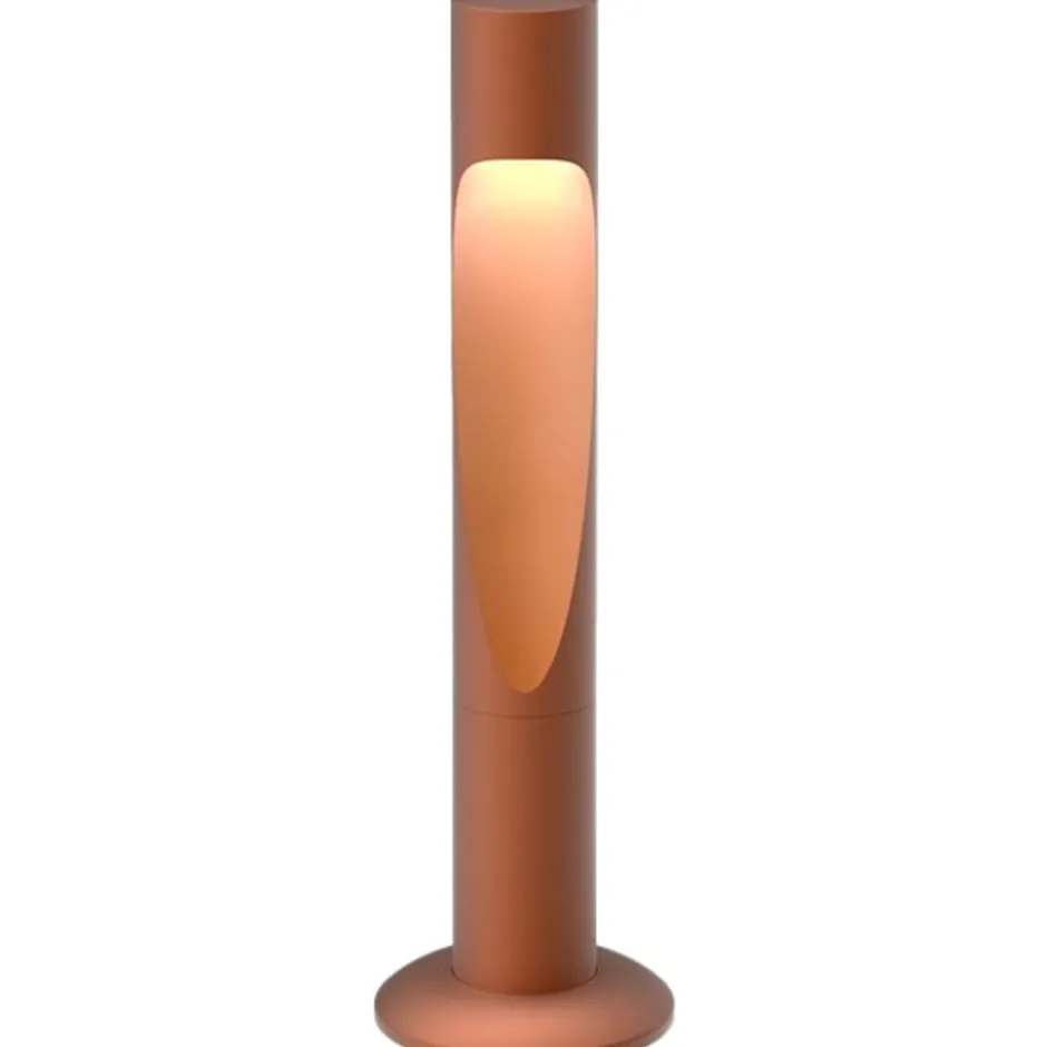 Louis Poulsen Flindt Garden havelampe, 2700K, base, corten, lav