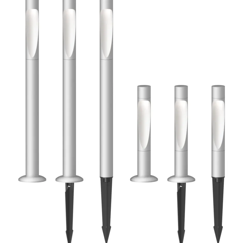 Louis Poulsen Flindt Garden havelampe, 3000K, spyd, aluminium, lav