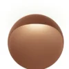 Louis Poulsen Flindt udendørs væglampe, corten, Ø40 cm