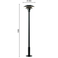 Louis Poulsen PH 3-2½ pullert, 126 cm