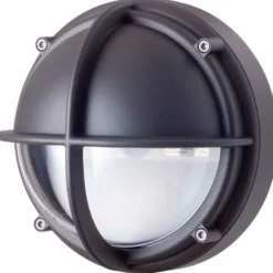 Louis Poulsen skotlampe, 3000K, halvskærmet, klar grå