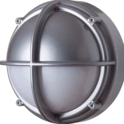 Louis Poulsen skotlampe, 3000K, halvskærmet, opal aluminium