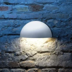 Lumenlight Bolero udendørs væglampe, hvid