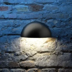 Lumenlight Bolero udendørs væglampe, sort