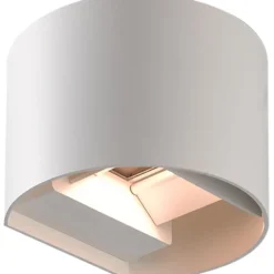 Lumenlight Bonito udendørs væglampe, hvid