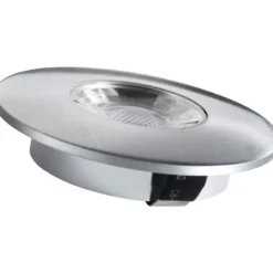 Lumenlight Maestro møbelspot, 3W, børstet stål