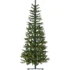 Markslöjd Granlund halvt kunstigt juletræ med lys, 210 cm