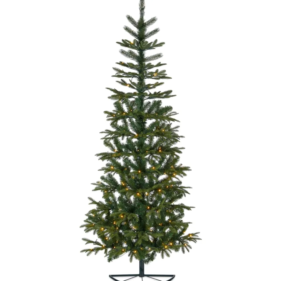 Markslöjd Granlund halvt kunstigt juletræ med lys, 210 cm