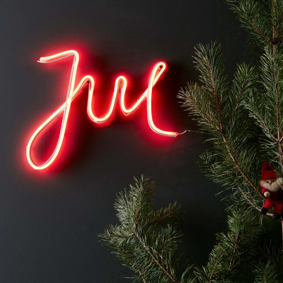 Markslöjd Jul neonskilt