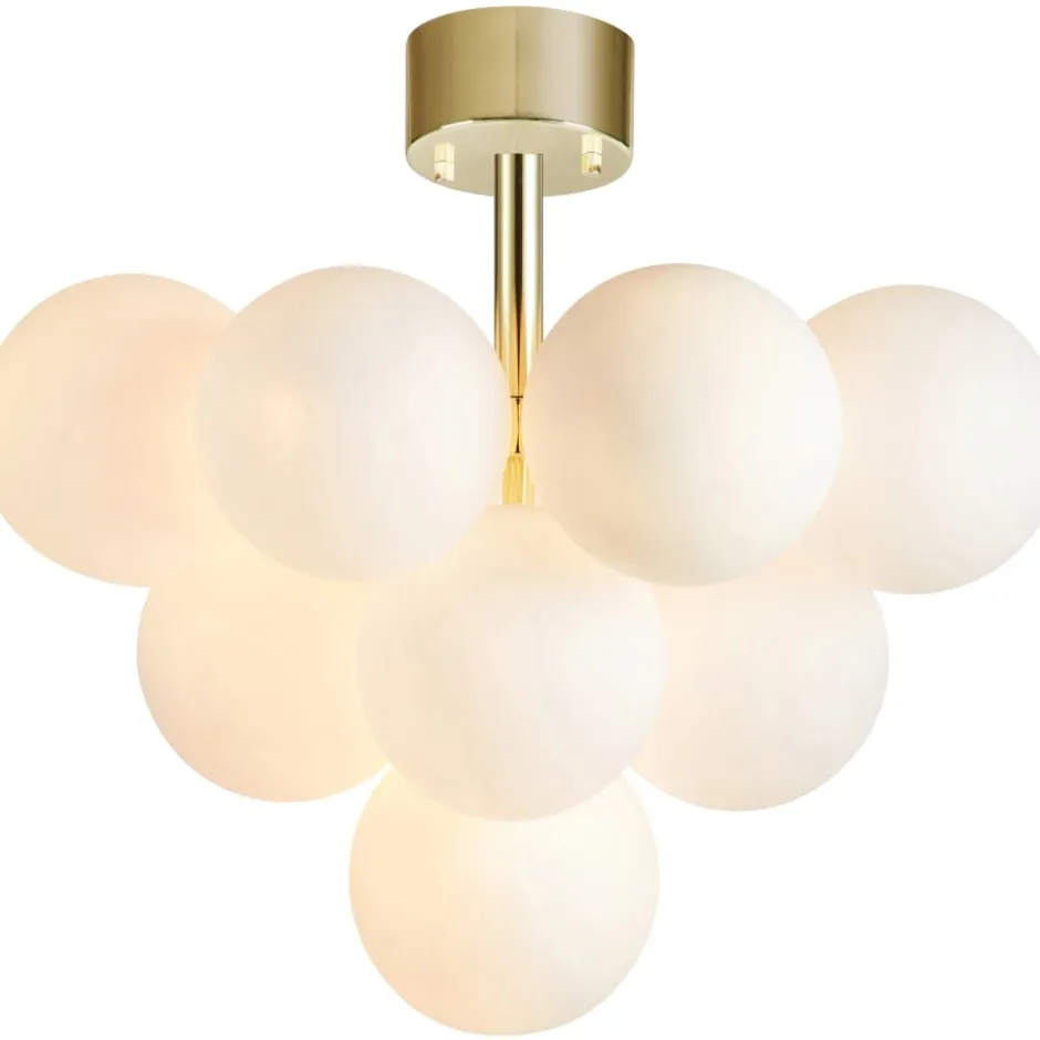 Markslöjd Merlot loftlampe, messing