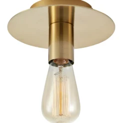 Markslöjd Piatto loftlampe, messing