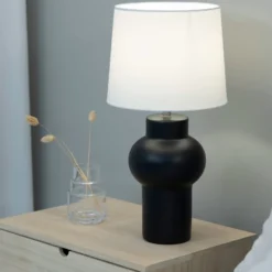 Markslöjd Shape bordlampe, sort