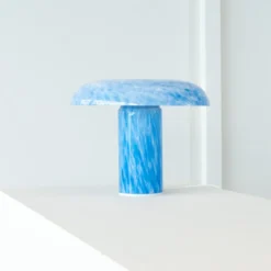 Matias Møllenbach bordlampe, blå