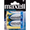 Maxell D batterier, 2 stk.
