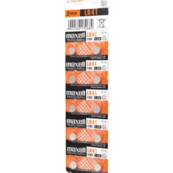 Maxell LR41 batterier, 10 stk.