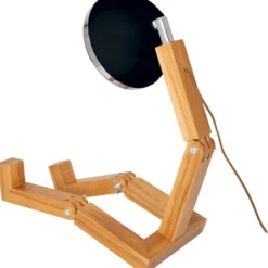 Mega Mr Wattson lampe, sort