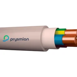 100 meter Afumex installationskabel 3x2,5 mm², 100 meter