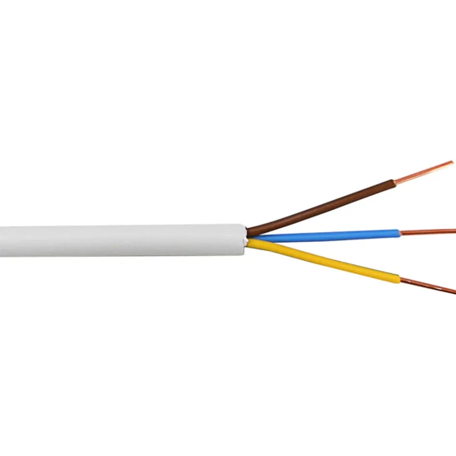 100 meter Afumex installationskabel 3x2,5 mm², 100 meter