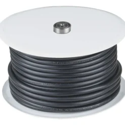 25 meter Halo Design lampeledning, sort silikone