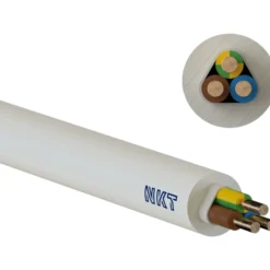 100 meter NKT Noiklx installationskabel, 3x1,5 m²