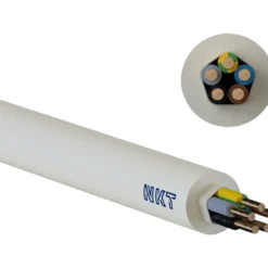 100 meter NKT Noiklx installationskabel, 5x1,5 m²