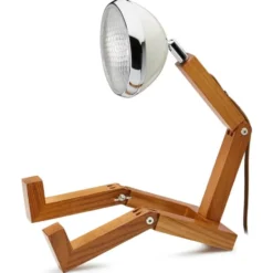 Mini Mr Wattson bordlampe, hvid
