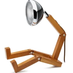 Mini Mr Wattson bordlampe, sort